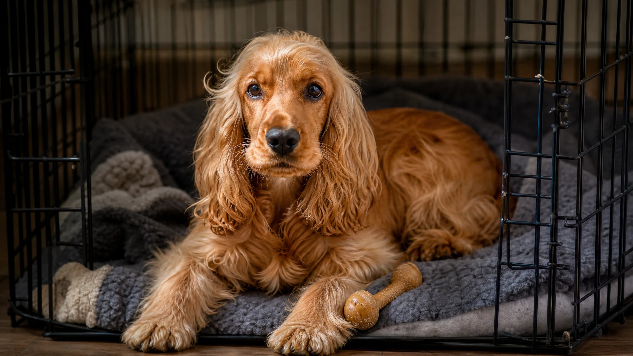 Crate Training a Cocker Spaniel and Preventing Separation Anxiety
